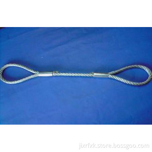 ASTM / GB Galvanized Steel Wire Rope Sling Of Derricking /